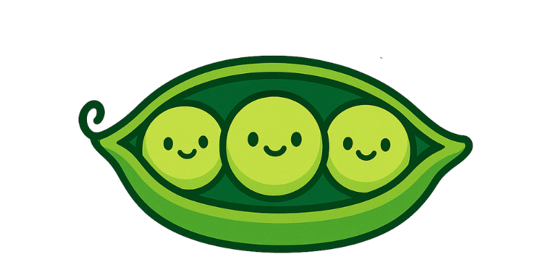 Big Peas Plush